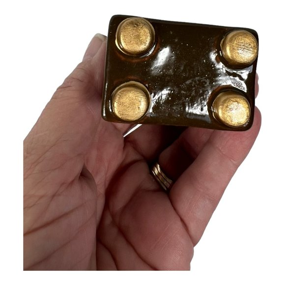 Porcelain Cat Clock Box - Picture 4 of 6